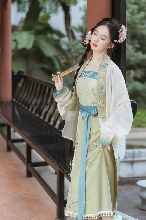 Kf S8e9026e0613f48a1a8cd50e344334351g Airplane Sleeves Song Wipe Skirt Pendant Pendant Hanfu Women S Embroidery Spring And Summer Chinese Hanfu Airplane Sleeves Song Wipe Skirt Pendant Pendant Hanfu Women'S Embroidery Spring And Summer Chinese Hanfu Performance Costumes