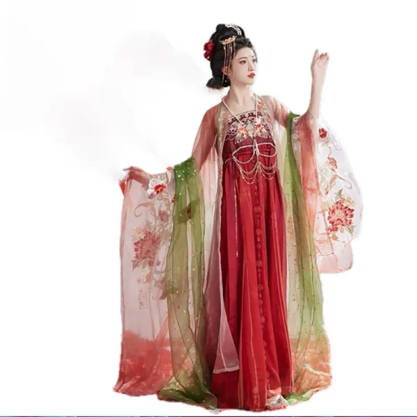 Kf S980c4a0aded64cac9fecd70d0f672418b Chinese Hanfu Dress Women Carnival Cosplay Costume Ancient Traditional Vintage Embroidery Red Hanfu Dress Birthday Party Chinese Hanfu Dress Women Carnival Cosplay Costume Ancient Traditional Vintage Embroidery Red Hanfu Dress Birthday Party Outfit