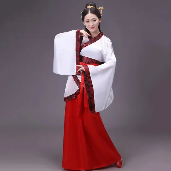 Kf S9e5f863a08784156a393bb8323f487eda Long Sleeves Hanfu Long Dress Ancient Style Performance Skirt Chinese Tang Suit Patchwork Dance Dress Long Sleeves Hanfu Long Dress Ancient Style Performance Skirt Chinese Tang Suit Patchwork Dance Dress