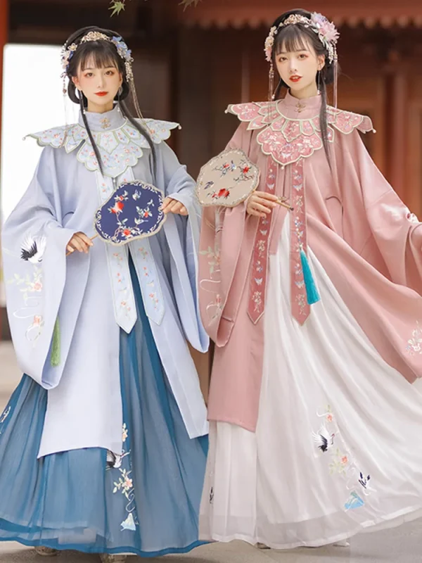 Kf S9f82db6b4f534cbdb6835ab13f2b3727e Ming Dynasty Cloud Shoulder Hanfu Elegant Super Fairy Ancient Clothing Ming Dynasty Cloud Shoulder Hanfu Elegant Super Fairy Ancient Clothing