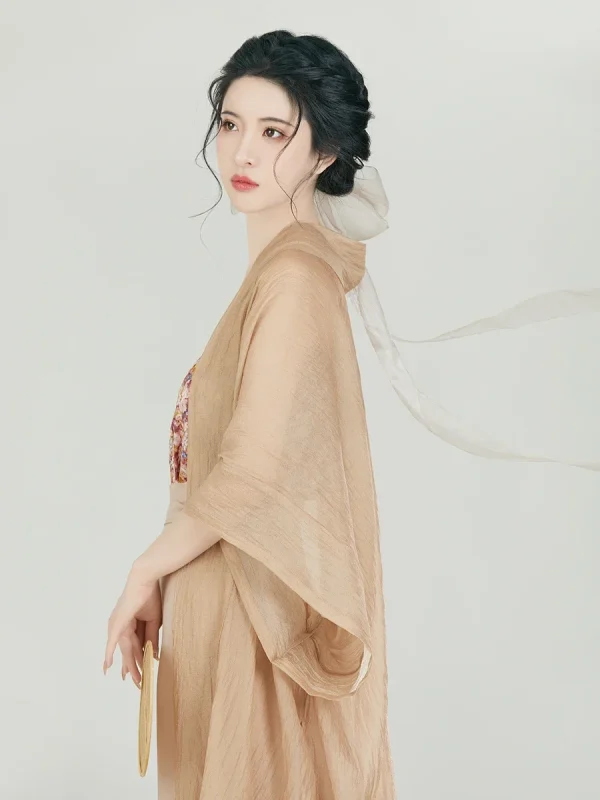 Kf Sa1d4501fd90f45459a395929867b88bd9 Zhizaosi Wuhua Song Dynasty Casual Hanfu Set Changgan Temple Improved Half Sleeve Golded Weaved Long Summer Song Dynasty Casual Hanfu Set Changgan Temple Improved Half Sleeve Golded Weaved Long Summer Style Women Skirt