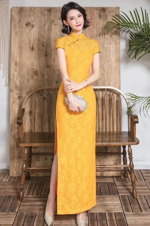 Kf Sa400982a7e994b78af06839c6ee1e2f3y Amarelo Renda Cheongsam Manga Curta Sexy Vintage Dress Trajes de Casamento Elegante Qipao S a 5xl Rosa Amarelo Renda Cheongsam Manga Curta Sexy Vintage Dress Trajes de Casamento Elegante Qipao S a 5XL Rosa Vermelho