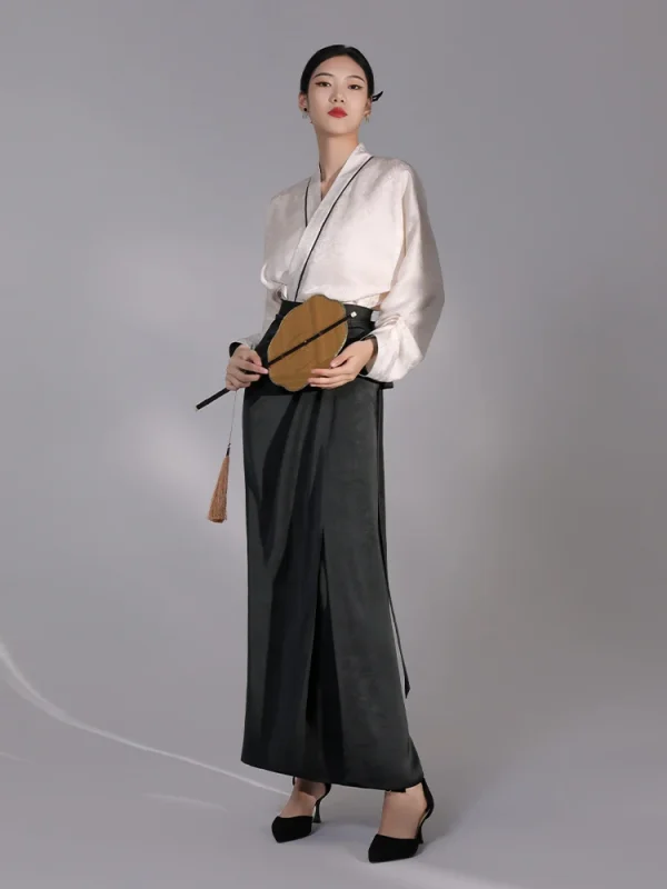 Kf Sa955788d4ea74f88b958a347133f69527 Chinese Style 2022 Early Autumn Improved Song Made Aircraft Sleeves Hanfu Dress Female Commuter Daily Wearable Chinese Style Early Autumn Improved Song-made Aircraft Sleeves Hanfu Dress Female Commuter Daily Wearable Costume