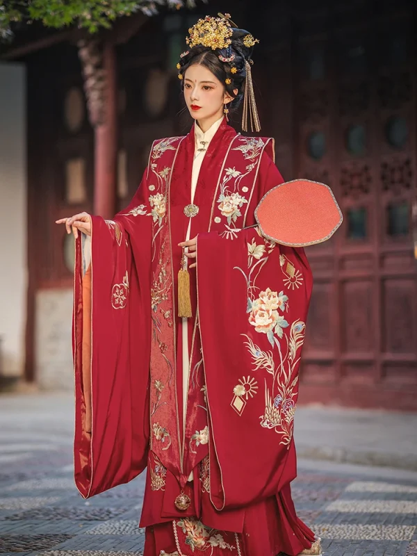 Kf Saaf98fa9471d413c8f4cab8192f0010e4 Original Ming Dynasty Embroidered Cloak Wedding Dress Chinese Style Hanfu Costume Women Clothes Original Ming Dynasty Embroidered Cloak Wedding Dress Chinese Style Hanfu Costume Women Clothes