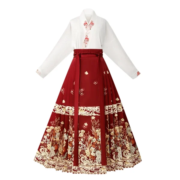 Kf Sacda54ba3be84cf8be75aa8d0d91cd92p Women Hanfu Dress Chinese Traditional Hanfu Dance Ancient Retro Ming Dynasty Hanfu Horse Face Skirt Princess Women Hanfu Dress Chinese Traditional Hanfu Dance Ancient Retro Ming Dynasty Hanfu Horse Face Skirt Princess Dance Costume