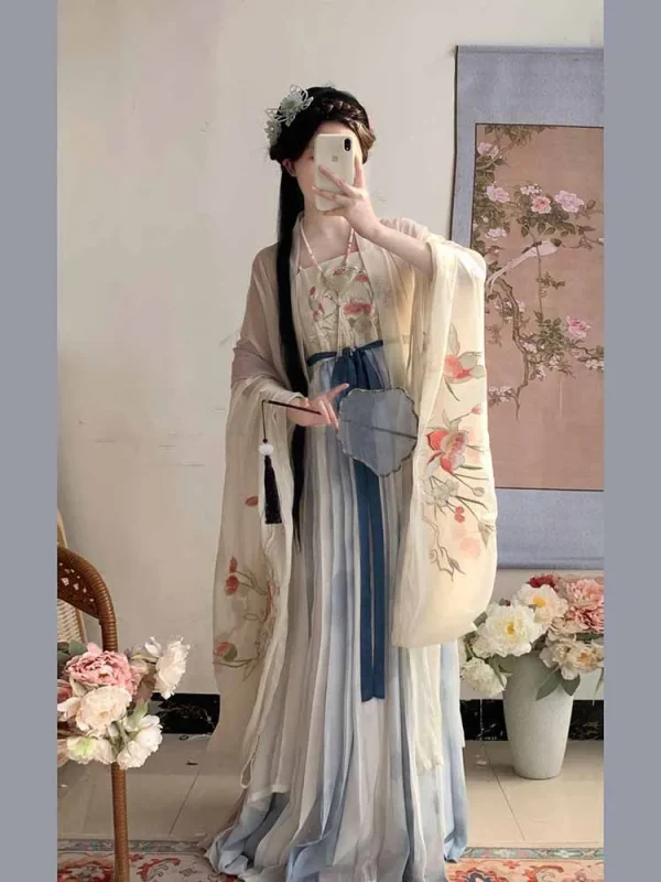 Kf Saf50756379334d4ebcff6435c8c440874 Hanfu Dress Women Chinese Traditional Vintage Embroidery Hanfu Female Halloween Cosplay Costume Summer Dress Gradient Pink Hanfu Dress Women Chinese Traditional Vintage Embroidery Hanfu Female Halloween Cosplay Costume Summer Dress Gradient Pink Hanfu