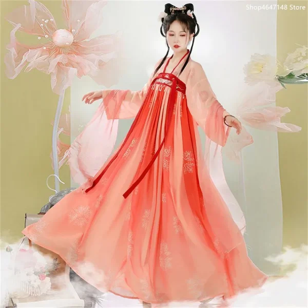 Kf Saf60f1a8ec804463a72a81a7845bce66l Women Chinese Traditional National Hanfu Folk Fairy Dance Costume Clothing Lady Oriental Song Dynasty Daily Cosplay Women Chinese Traditional National Hanfu Folk Fairy Dance Costume Clothing Lady Oriental Song Dynasty Daily Cosplay Clothing