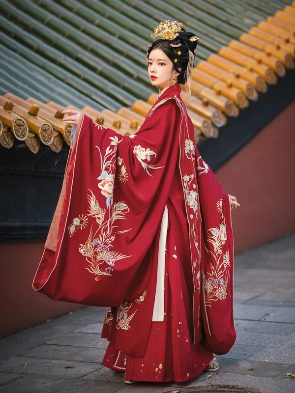 Kf Sb273a4f804414ac788a47674eaaa924fq Original Ming Dynasty Embroidered Cloak Wedding Dress Chinese Style Hanfu Costume Women Clothes Original Ming Dynasty Embroidered Cloak Wedding Dress Chinese Style Hanfu Costume Women Clothes