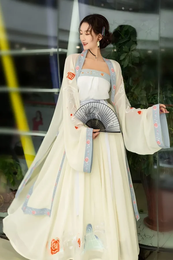 Kf Sb443553e40ef4a9da4cce86b1e84fce7m Chinese Original Hanfu Song Dynasty Three Piece Embroidered Waist Skirt Daily Spring And Summer Women S Chinese original Hanfu Song Dynasty three-piece embroidered waist skirt daily spring and summer women's wear