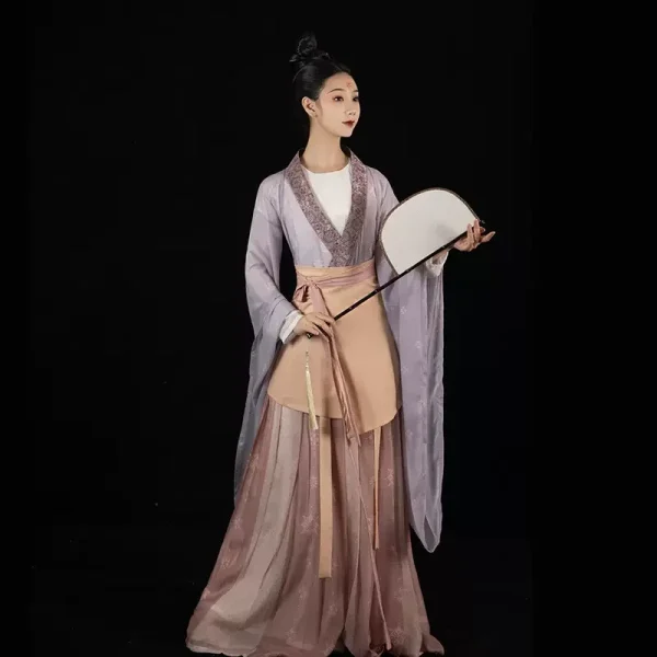 Kf Sba46d54911a2455692b96daf3197abf7c Hanfu Women S South And North Dynasty Large Sleeved Waist Length Skirt Ancient Costume Restored Spring Hanfu Women's South-and-north Dynasty Large-sleeved Waist-length Skirt Ancient Costume Restored Spring And Autumn