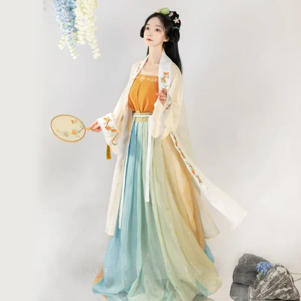 Kf Sbc3272f1f3a44d228f3fda330dc2314dm Hanfu Women S Chinese Traditional Style Female China Dresses Cosplay Clothes Han Fu Song Dynasty Clothing Hanfu Women's Chinese Traditional Style Female China Dresses Cosplay Clothes Han Fu Song Dynasty Clothing Folk Dance Woman