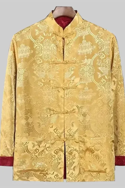 Kf Sbc83dbe4cbfe4bba8bf303afe14d0a2fi Chinese Traditional Uniform Top Kungfu Shirt For Men Tang Suit Jacket Mens Two On Each Side Chinese Traditional Uniform Top Kungfu Shirt for Men Tang Suit Jacket Mens Two On Each Side Towards The Bottom Of The Shirts