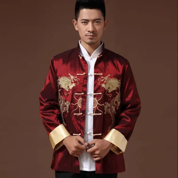 Kf Sbeaf97a5f44a4a5fae78beebfb0c52a5t Men Embroidered Tops Chinese Traditional Phoenix Printed Clothes Dragon Tang Suit Clothing Long Sleeve Festival New Men Embroidered Tops Chinese Traditional Phoenix Printed Clothes Dragon Tang Suit Clothing Long Sleeve Festival New Year Jacket