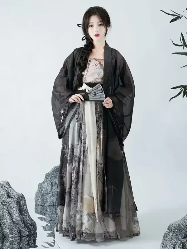 Kf Sc30296f7922a4d4a8c74b38367a8458fb 4xl Hanfu Dress Women Chinese Song Dynasty Modern Style Hanfu Oversized Cosplay Costume Summer Black Hanfu 4XL Hanfu Dress Women Chinese Song Dynasty Modern Style Hanfu Oversized Cosplay Costume Summer Black Hanfu Sets Plus Size 3XL