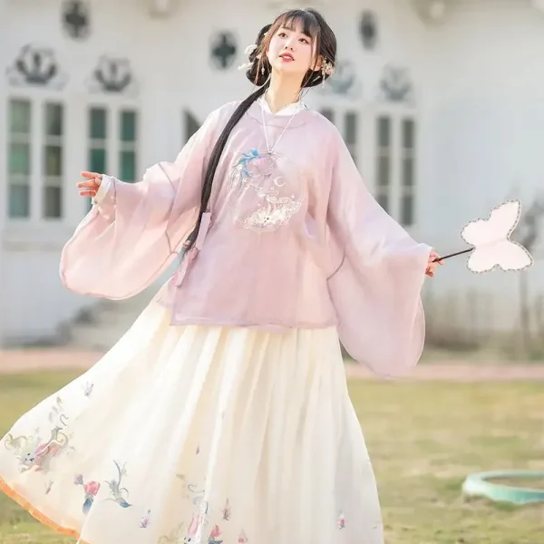 Kf Sc50381a80f2e4ac597146e4088bffdfdj Summer Original Ming Dynasty Rabbit Embroidered Hanfu Suit Purple Top Skirt Women S Clothing Sweet Fairy Summer Original Ming Dynasty Rabbit Embroidered Hanfu Suit Purple Top Skirt Women's Clothing Sweet Fairy Party Dresses