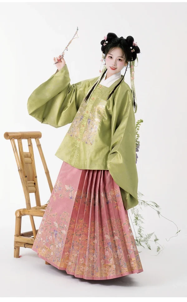 Kf Sc8113d04a373480aa5d0f7f75514f9e4l Pink Mamianqun Chinese Traditioanl Hanfu Ancient Ming Dynasty Traditional Clothing Costumes Woman Wedding Elegant Horse Face Pink mamianqun Chinese Traditioanl Hanfu Ancient Ming Dynasty Traditional Clothing Costumes Woman Wedding Elegant Horse face