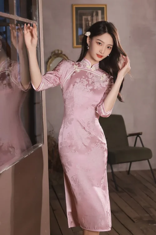 Kf Scd6fcb4c5a8d4135bf3beb24e0f74f13b Long Improved Qipao 2023 Temperament Fashion Young Girls Dress Chinese Style Evening Cheongsam Dress Modern For Long Improved Qipao Temperament Fashion Young Girls Dress Chinese Style Evening Cheongsam Dress Modern For Women Summer