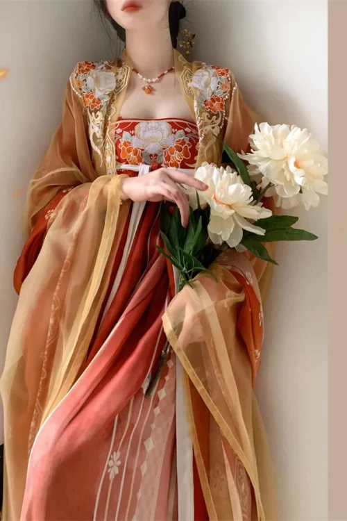 Kf Sce28ba84144044bfa0cf6540562b844da Chinese Hanfu Dress Carnival Fairy Cosplay Dress Embroidered Ancient Costume Pink Loose Sleeved Fairy Elegant Woman Chinese Hanfu Dress Carnival Fairy Cosplay Dress Embroidered Ancient Costume Pink Loose-sleeved Fairy Elegant Woman Dance Dress