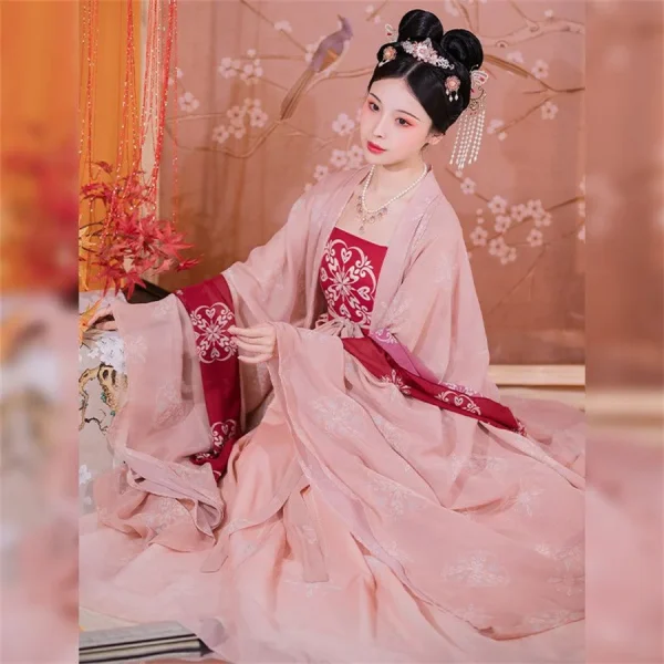 Kf Sd4cd354e6e394bbcaaffc1c5f40a082f5 Chinese Style Traditional Hanfu Costume Women Elegant Ancient Dress Oriental Princess Dress Elegance Song Dynasty Dance Chinese Style Traditional Hanfu Costume Women Elegant Ancient Dress Oriental Princess Dress Elegance Song Dynasty Dance Wear