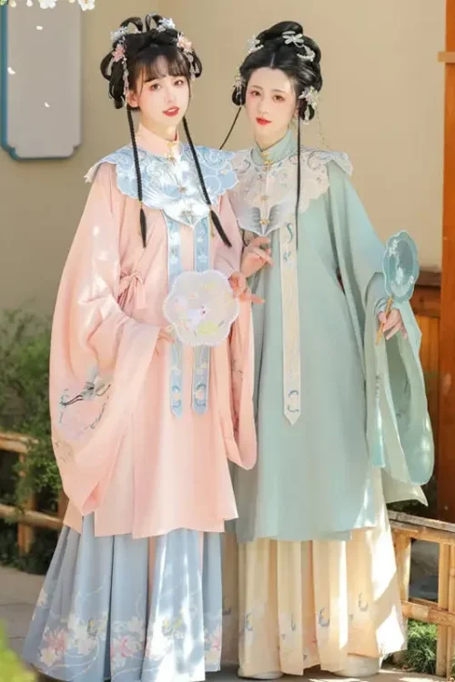 Kf Sd4f04374d3af4cdd9474644eda21c389w Hanfu Female Chinese Style Ming Dynasty Cloud Shoulder Stand Collar Long Shirt Pleated Dress Ancient Costume Hanfu Female Chinese Style Ming Dynasty Cloud Shoulder Stand Collar Long Shirt Pleated Dress Ancient Costume Fairy Elegant Suit