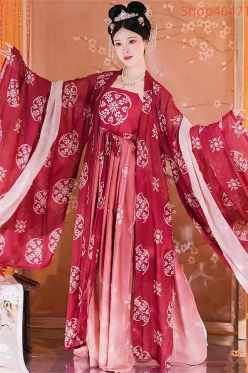 Kf Sd9dcaa504baa4685b8b72dcfb4b18a03h Chinese Style Traditional Hanfu Costume Women Elegant Ancient Dress Oriental Princess Dress Elegance Song Dynasty Dance Chinese Style Traditional Hanfu Costume Women Elegant Ancient Dress Oriental Princess Dress Elegance Song Dynasty Dance Wear