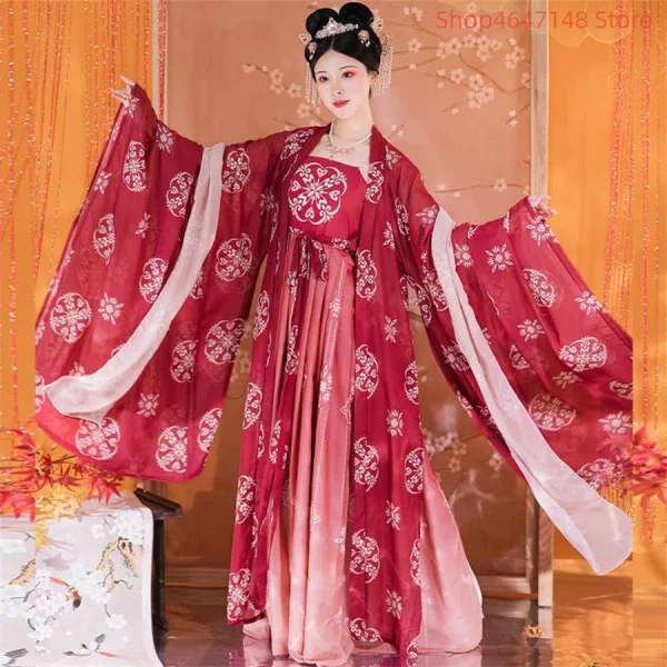 Kf Sd9dcaa504baa4685b8b72dcfb4b18a03h Chinese Style Traditional Hanfu Costume Women Elegant Ancient Dress Oriental Princess Dress Elegance Song Dynasty Dance Chinese Style Traditional Hanfu Costume Women Elegant Ancient Dress Oriental Princess Dress Elegance Song Dynasty Dance Wear