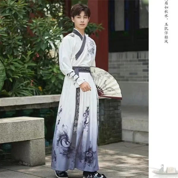 Kf Sdc623d5bcabb41bf8d16ef9522558ca5q Plus Size 3xl Hanfu Men Ancient Chinese Hanfu Set Male Cosplay Costume Summer Party Hanfu Black Plus Size 3XL Hanfu Men Ancient Chinese Hanfu Set Male Cosplay Costume Summer Party Hanfu Black Outfit For Men Large Size 2XL XL