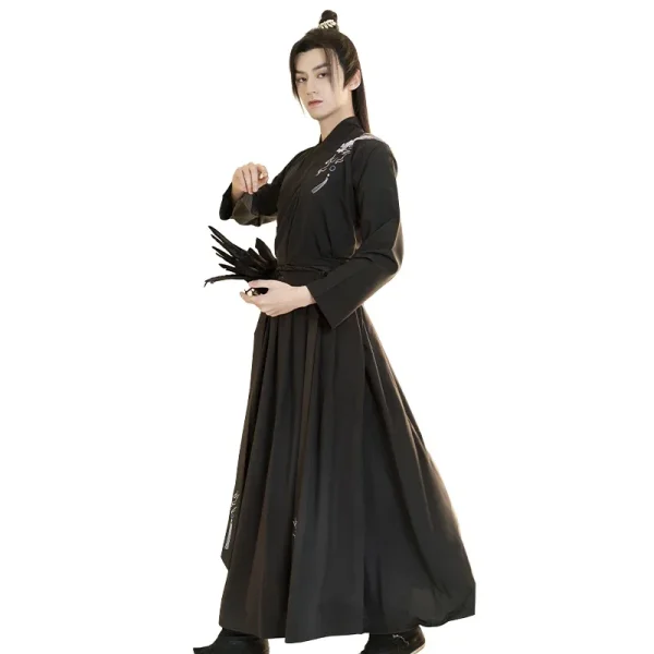 Kf Se0dc254319ae425bacbfd00a93bc9b749 Hanfu Robes Men Traditional Chinese Style Swordsman Stage Cosplay Clothing Man Japanese Samurai Couple Ancient Folk Hanfu Robes Men Traditional Chinese Style Swordsman Stage Cosplay Clothing Man Japanese Samurai Couple Ancient Folk Tang Suit