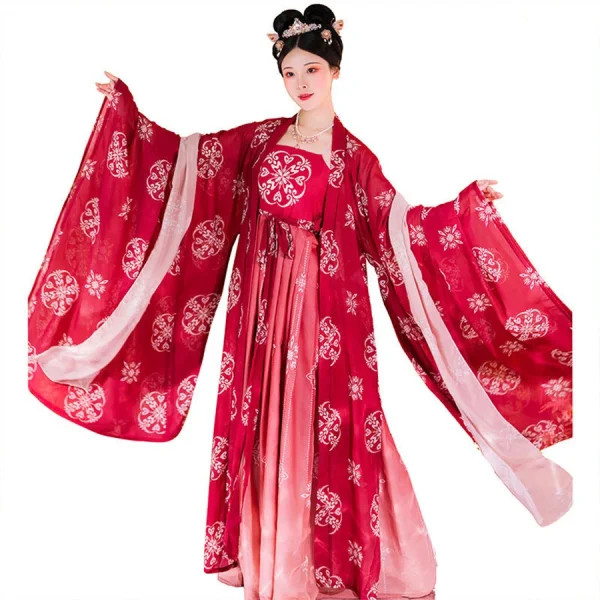 Kf Se2c427e5159d418f8d511deee6fb1181v Chinese Style Traditional Hanfu Costume Women Elegant Ancient Dress Oriental Princess Dress Elegance Song Dynasty Dance Chinese Style Traditional Hanfu Costume Women Elegant Ancient Dress Oriental Princess Dress Elegance Song Dynasty Dance Wear