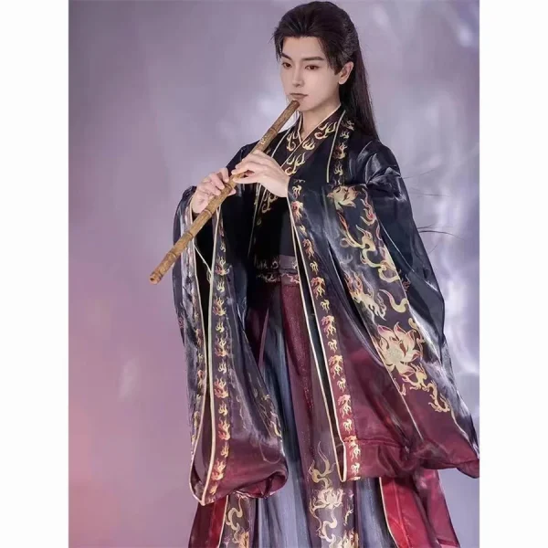 Kf Se3f19b03d4b449e0933a642ef67abfe1f Chinese Hanfu Costume Men Women Halloween Carnival Cosplay Costume Party Outfit Ancient Printed Hanfu 3pcs Set Chinese Hanfu Costume Men&Women Halloween Carnival Cosplay Costume Party Outfit Ancient Printed Hanfu 3pcs Set Plus Size 2XL