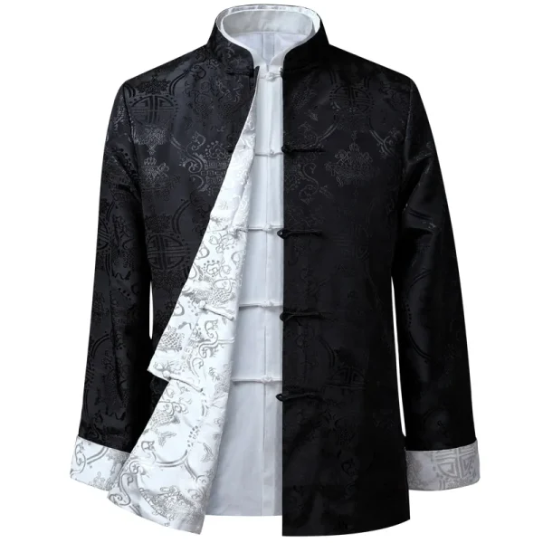 Kf Se6c4f1e9b40646f7af84a5acff699f71j Men Chinese Dragon Shirt Kung Fu Coats China New Year Tang Suit Traditional Chinese Clothing For Men Chinese Dragon Shirt Kung Fu Coats China New Year Tang Suit Traditional Chinese Clothing For Men Jackets Hanfu Men Clothing