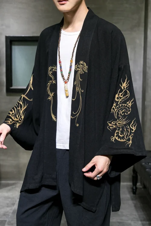 Kf Seaf1b58a86854a738874e017816581c0y Tai Chi Fashion Costume Embroidery Hanfu Men Chinese Style Linen Robe Cardigan Jacket Oversized Kimono 5xl Tai chi Fashion Costume Embroidery Hanfu Men Chinese Style Linen Robe Cardigan Jacket Oversized Kimono 5XL Ancient Coat Male