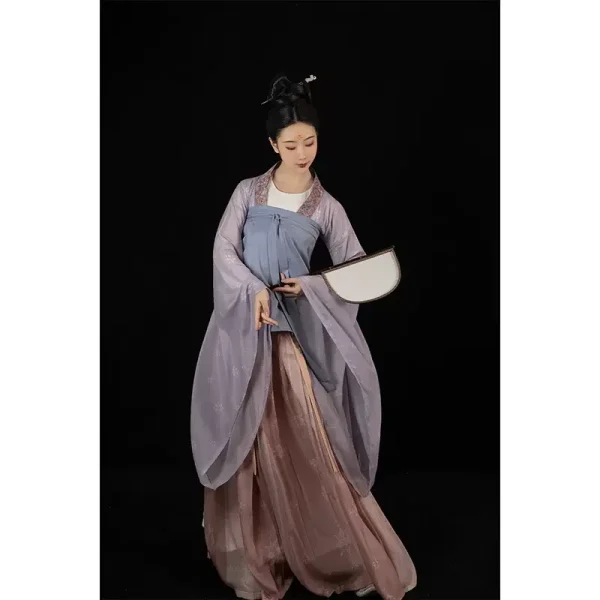 Kf Seb5745bdc12f4e109247ac549cb3996dx Hanfu Women S South And North Dynasty Large Sleeved Waist Length Skirt Ancient Costume Restored Spring Hanfu Women's South-and-north Dynasty Large-sleeved Waist-length Skirt Ancient Costume Restored Spring And Autumn