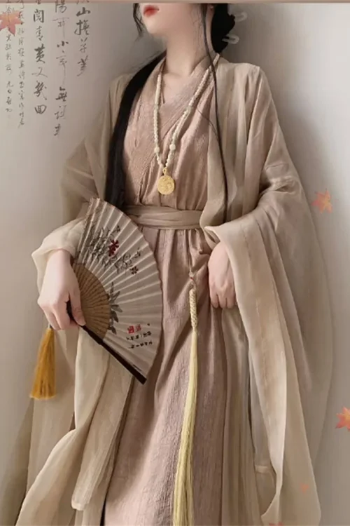 Kf Sef824446908545c49b22d073c53ea70ce Solid Color Hanfu Robe Original Large Sleeves Unisex Chinese Traditional Dress Cotton Linen Chinese Ancient Cosply Solid Color Hanfu Robe Original large Sleeves Unisex Chinese Traditional Dress Cotton linen Chinese Ancient Cosply Costume