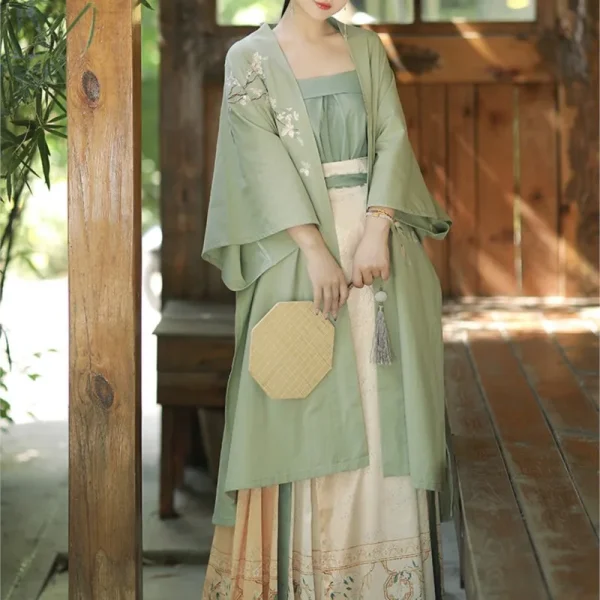 Kf Sf03a6f19a7a249d09cd1dc17afb8aacat Original Hanfu Song Embroidered Beizi Hundred Folded Skirt Four Piece Elegant Daily Spring And Summer Chinese Original Hanfu Song Embroidered Beizi Hundred-Folded Skirt Four-Piece Elegant Daily Spring And Summer Chinese Hanfu