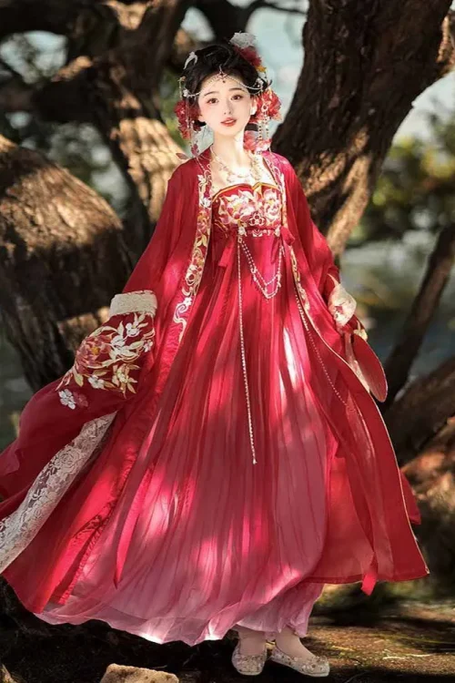 Kf Sf1c5fe1cfb5540b4954386ce270db43cd Chinese Hanfu Dress Women Carnival Cosplay Costume Party Outfit Ancient Traditional Wedding Vintage Tang Dynasty Red Chinese Hanfu Dress Women Carnival Cosplay Costume Party Outfit Ancient Traditional Wedding Vintage Tang Dynasty Red Hanfu Dress