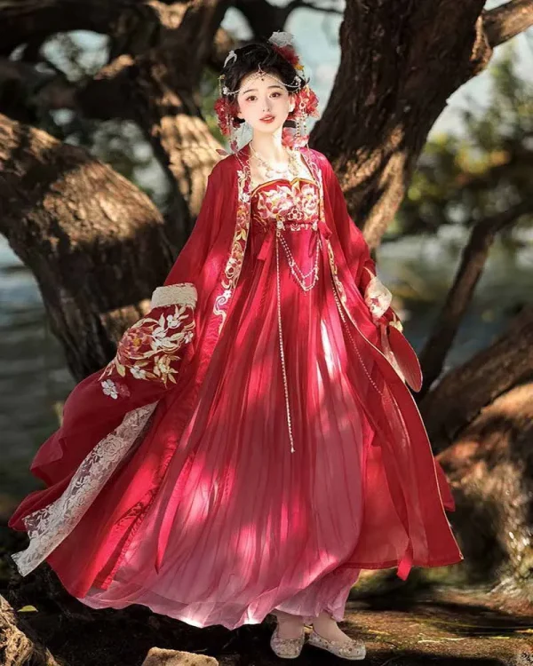 Kf Sf1c5fe1cfb5540b4954386ce270db43cd Chinese Hanfu Dress Women Carnival Cosplay Costume Party Outfit Ancient Traditional Wedding Vintage Tang Dynasty Red Chinese Hanfu Dress Women Carnival Cosplay Costume Party Outfit Ancient Traditional Wedding Vintage Tang Dynasty Red Hanfu Dress