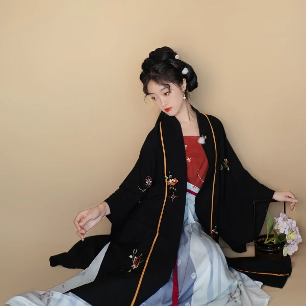 Kf Sf562e444b5e44c1bb3febf4da8655ae8k Hanfu Song Dynasty Changgan Temple Straight Collar Cardigan Cotton Modal Daily Embroidery Spot Hanfu Costume Hanfu Song Dynasty Changgan Temple Straight-collar Cardigan Cotton Modal Daily Embroidery Spot Hanfu Costume