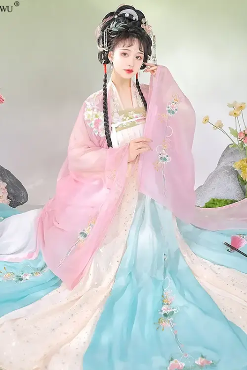 Kf Sfd22c7bc29af485dba7180e5400264f6j Hanfu Women S Chinese Style Waist Skirt Fairy Elegant Ancient Style Improvement Hanfu Spring And Summer Hanfu Women's Chinese Style Waist Skirt Fairy Elegant Ancient Style Improvement Hanfu Spring and Summer Ancient Costume Women