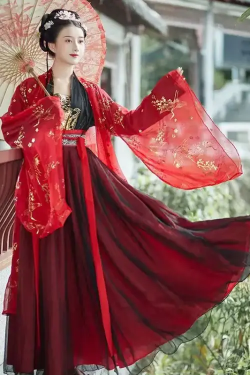 Kf Sfe7c85d2b7f846288223d4ac4f25b01fx Oriental Ancient Tang Dynasty Hanfu Dress Woman Chinese Traditional Dance Costumes Red Elegant Fairy Folk Performance Tang Dynasty Hanfu Dress Woman Chinese Traditional Dance Costumes Red Elegant Fairy Folk Performance Clothing