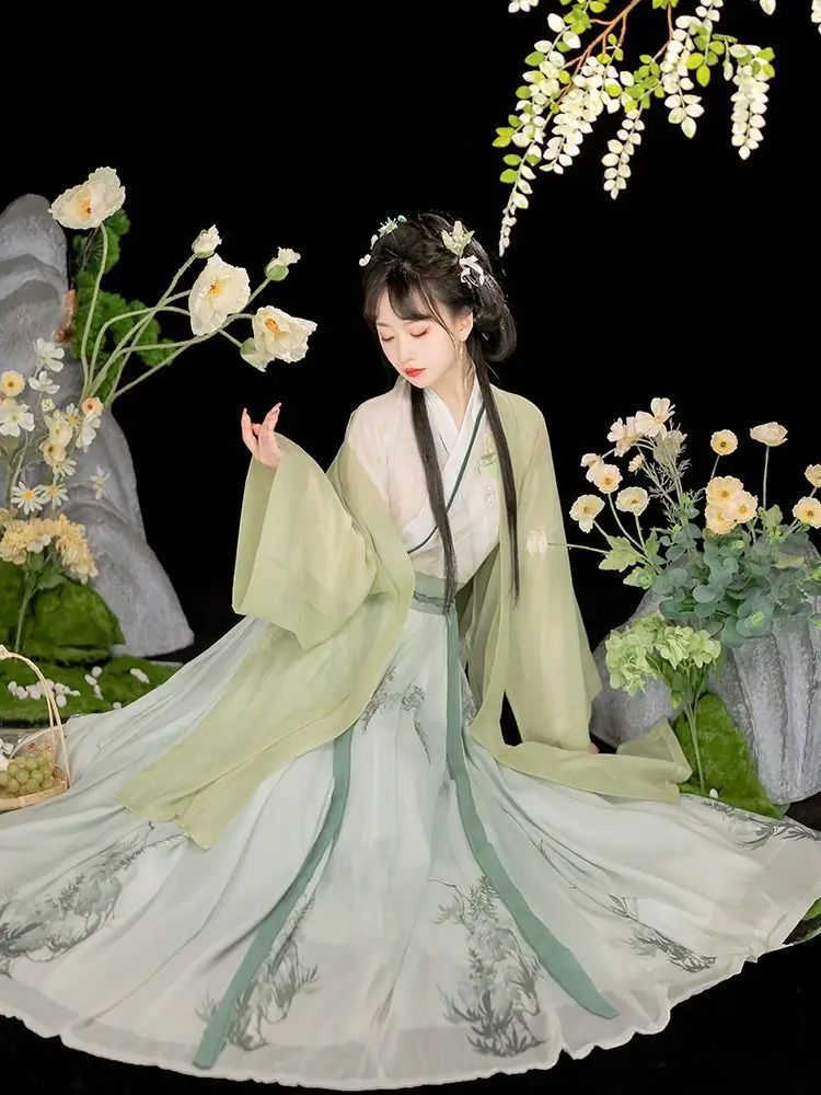 Hanfu Dress Women Ancient Chinese Song Dynasty Hanf How to wear hanfu in song dystany properly?