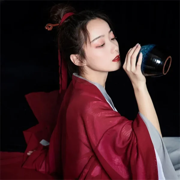 Kf S2ea7eb8a6b9a44a5a9d4fb4e4f1678d0l Chinese Hanfu Women Traditional Dress Red Chinese Swordsman Costume Men Weijin Dynasty Wide Sleeve Ancient Style Chinese Hanfu Women Traditional Dress Red Chinese Swordsman Costume Men Weijin Dynasty Wide Sleeve Ancient Style Cosplay Party