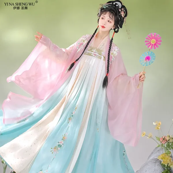 Kf S3bdb57ecd4824b6c97f608692ce636171 Hanfu Women S Chinese Style Waist Skirt Fairy Elegant Ancient Style Improvement Hanfu Spring And Summer Hanfu Women's Chinese Style Waist Skirt Fairy Elegant Ancient Style Improvement Hanfu Spring and Summer Ancient Costume Women