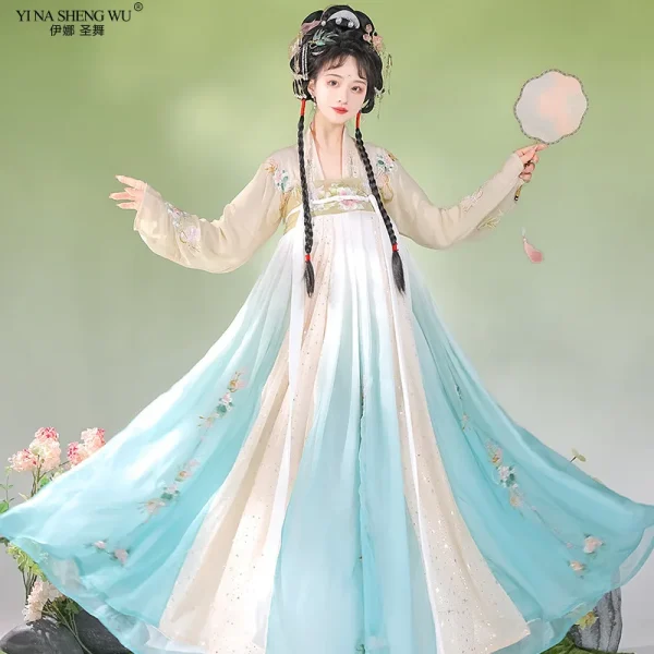 Kf Sda869338ef3e4279951f266d82d8cceez Hanfu Women S Chinese Style Waist Skirt Fairy Elegant Ancient Style Improvement Hanfu Spring And Summer Hanfu Women's Chinese Style Waist Skirt Fairy Elegant Ancient Style Improvement Hanfu Spring and Summer Ancient Costume Women