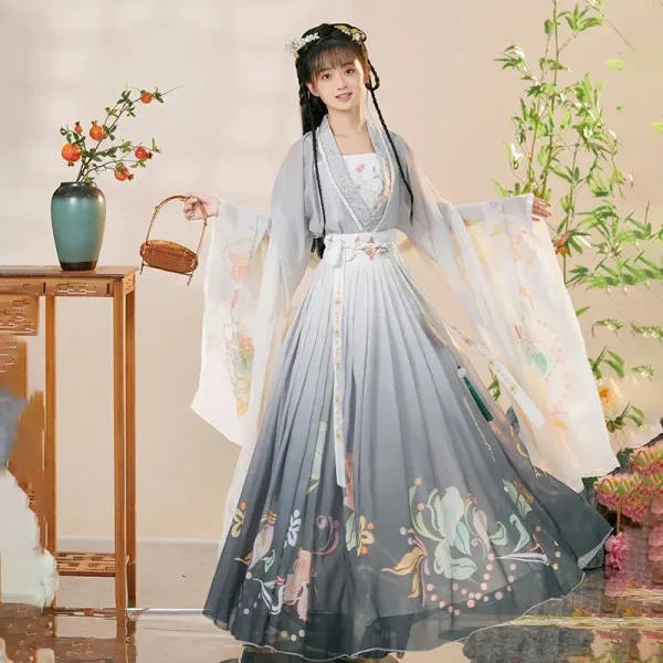 Kf Sf9fbb48d65a84a63ade2231e663c1f3ep New Hanfu China Ancient Traditional Clothes Set Female Cosplay Costume Loose Sleeves Fairy Hanfu Suit Chinese China Ancient Traditional Clothes Set Female Cosplay Costume Loose Sleeves Fairy Hanfu Suit Chinese Dress