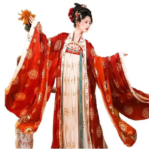 Kf Sfeb62293c1c04bb9ac87a8891e2d999du Hanfu Dress Women Chinese Ancient Tang Dynasty Hanfu Female Halloween Cosplay Costume Summer Hanfu Dance Dress Hanfu Dress Women Chinese Ancient Tang Dynasty Hanfu Female Halloween Cosplay Costume Summer Hanfu Dance Dress Plus Size XL